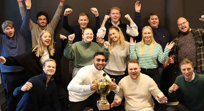 en gjeng som er best på kundeservice