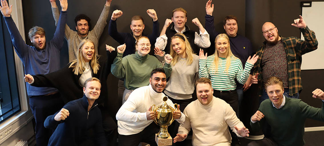 en gjeng som er best på kundeservice