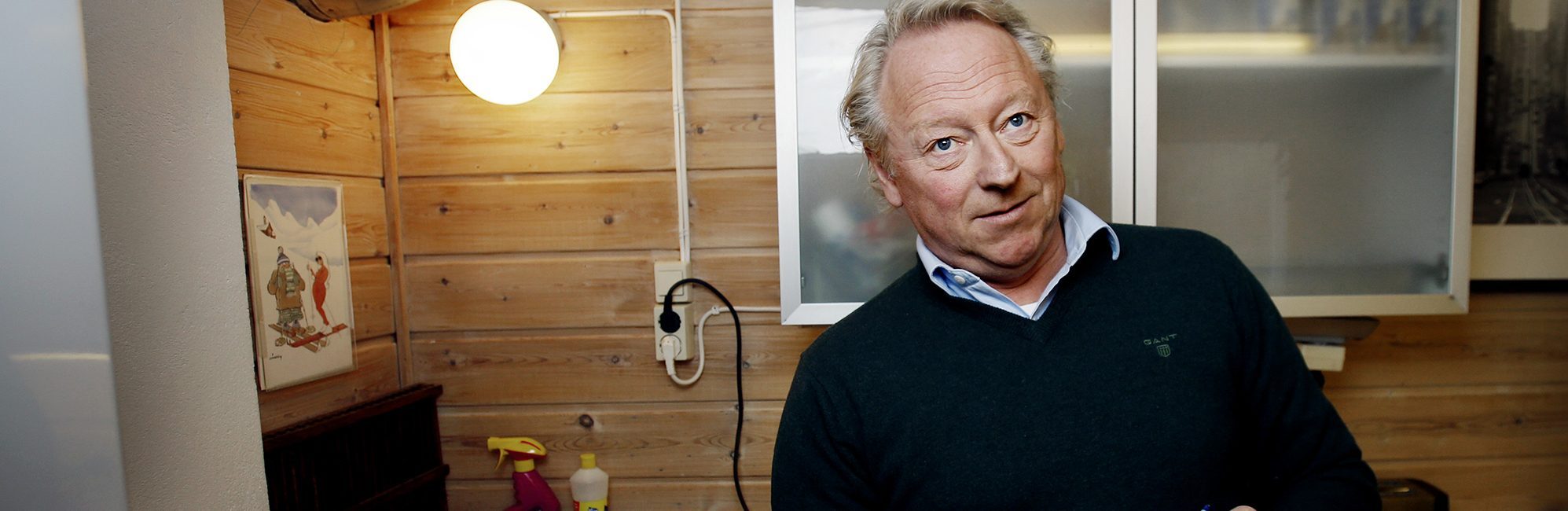 mann som tenker