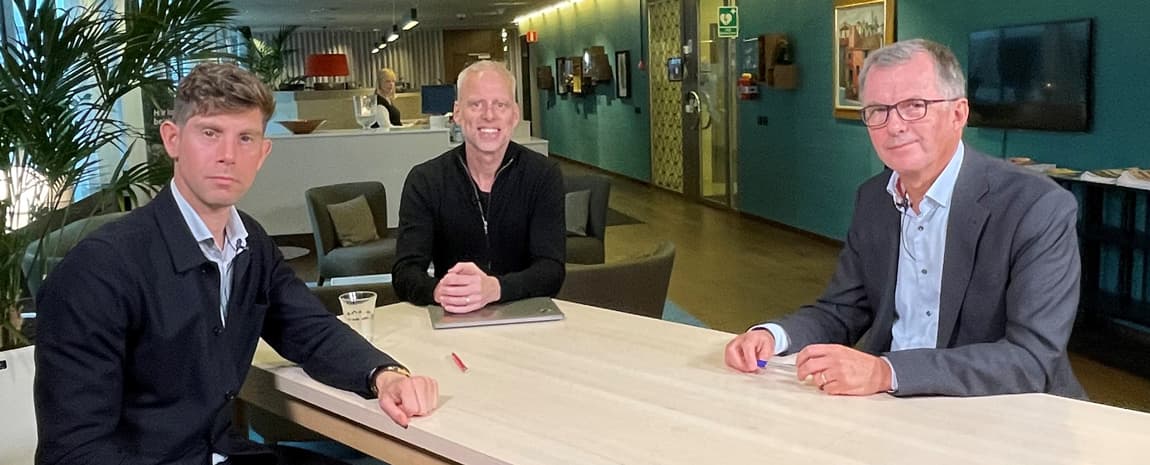 Gruppbild på expertpanelen från webbinarium om bomarknaden