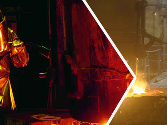 Miljöbild från Österby gjuteri