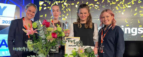 Bild på vinnarna på Breakits E-com day
