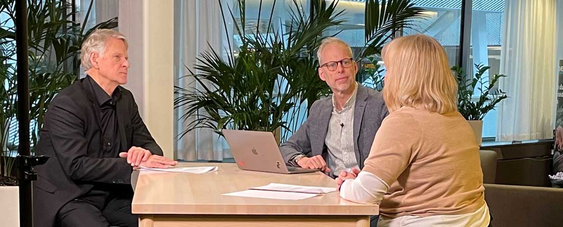 Lennart Ågren, Fredrik Berling och Ulrika Fornander