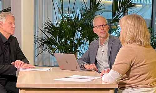 Lennart Ågren, Fredrik Berling och Ulrika Fornander