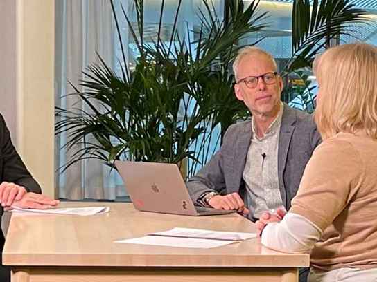 Lennart Ågren, Fredrik Berling och Ulrika Fornander