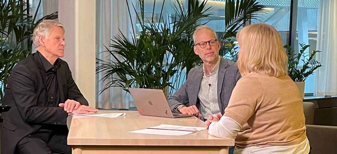 Lennart Ågren, Fredrik Berling och Ulrika Fornander