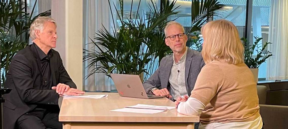 Lennart Ågren, Fredrik Berling och Ulrika Fornander