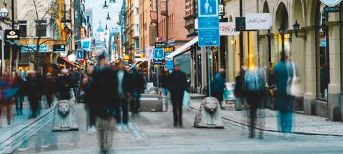 Shoppingstråk i Stockholm