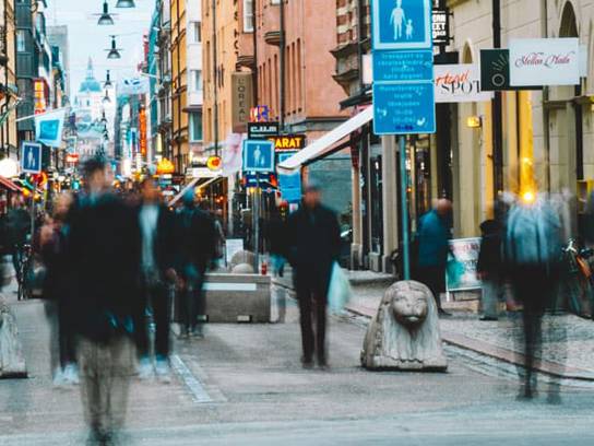 Shoppingstråk i Stockholm