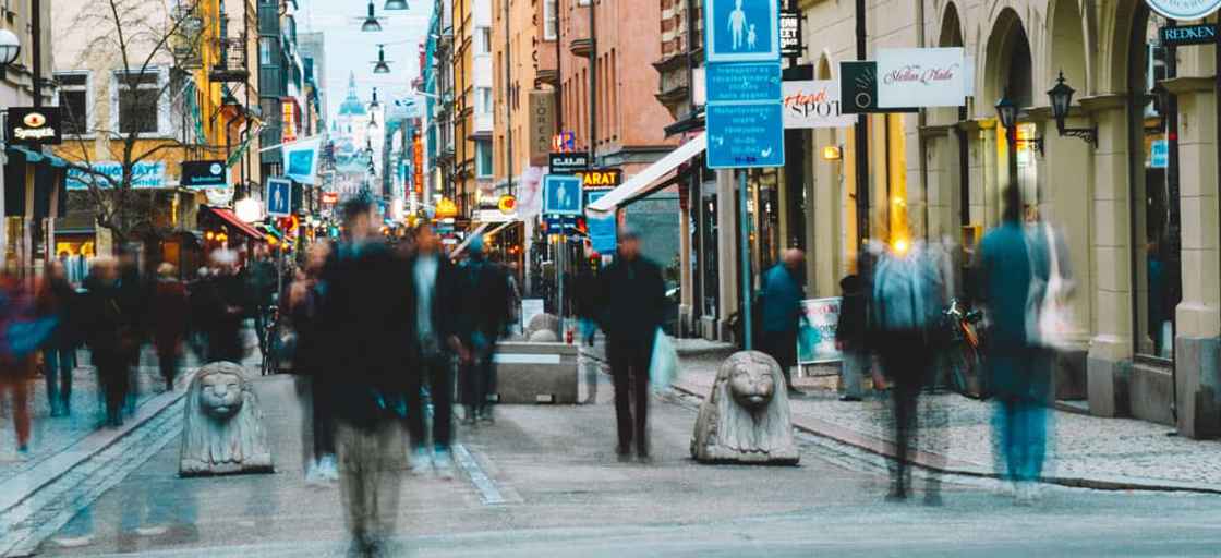 Shoppingstråk i Stockholm