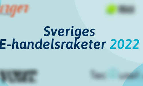 Illustration med texten Sveriges E-handelsraketer