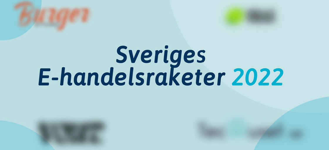 Illustration med texten Sveriges E-handelsraketer