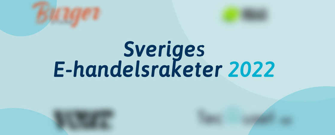 Illustration med texten Sveriges E-handelsraketer