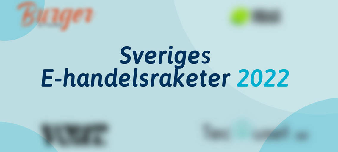 Illustration med texten Sveriges E-handelsraketer