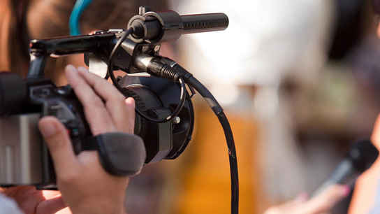 Camera interview Headline Mediatraining