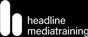 Logo headline mediatraining