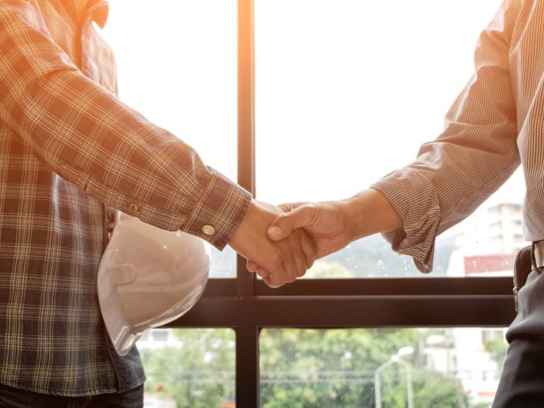 Handen schudden De Flexkrachtgroep