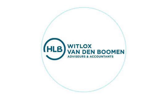 HLB Witlox van den Boomen logo rond