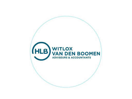 HLB Witlox van den Boomen logo rond
