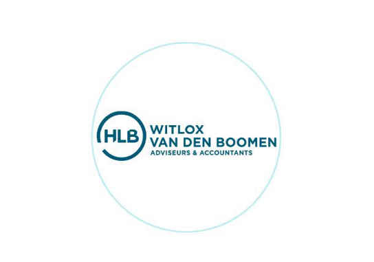 HLB Witlox van den Boomen logo rond