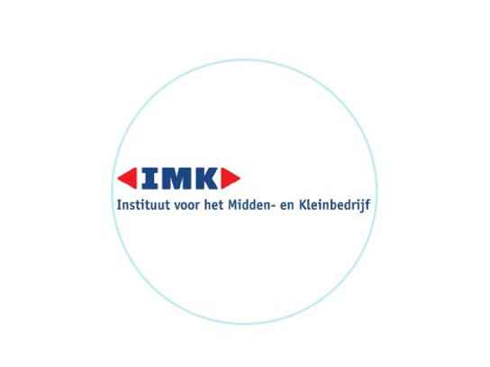 IMK Instituut Midden en Kleinbedrijf logo rond