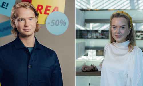 Oscar Hagman och Emma Lindgren