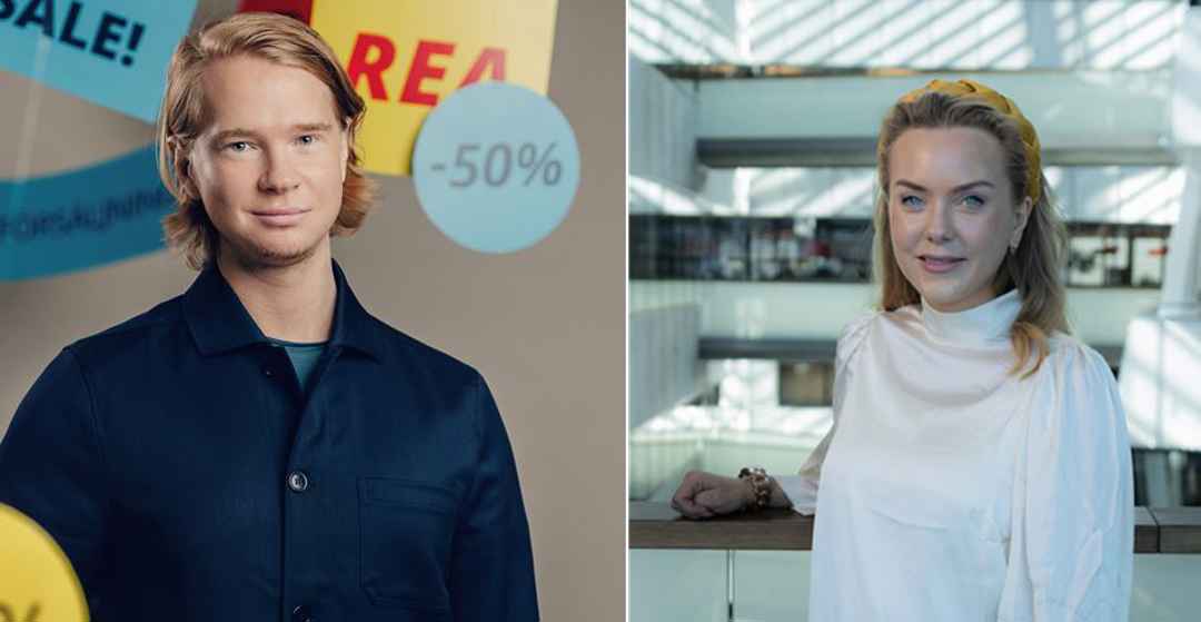 Oscar Hagman och Emma Lindgren