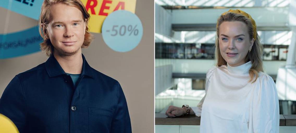 Oscar Hagman och Emma Lindgren