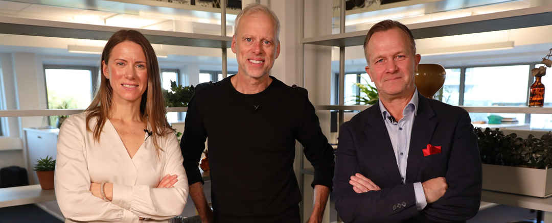 Caroline Arenander, Fredrik Berling och Gillis Wener