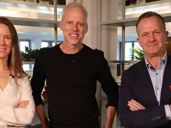 Caroline Arenander, Fredrik Berling och Gillis Wener