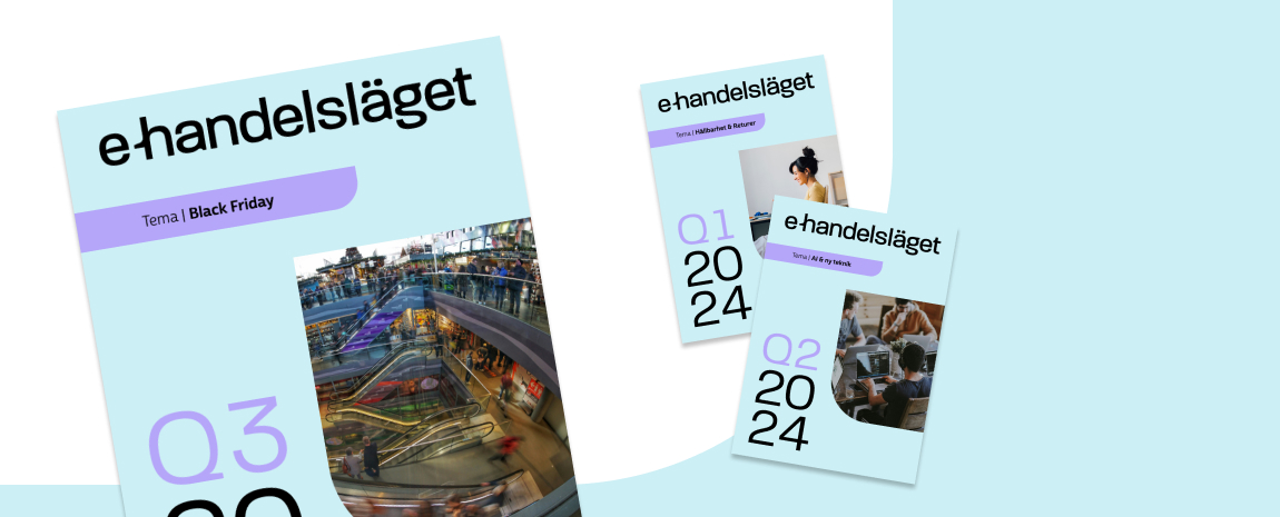 Illustration av broschyren ehandelsläget
