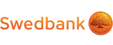 Swedbank logotyp att kolla  alttext sv