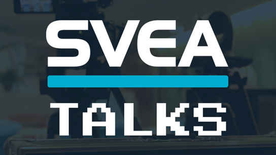 Logotyp för Svea Banks poddar, Svea Talks