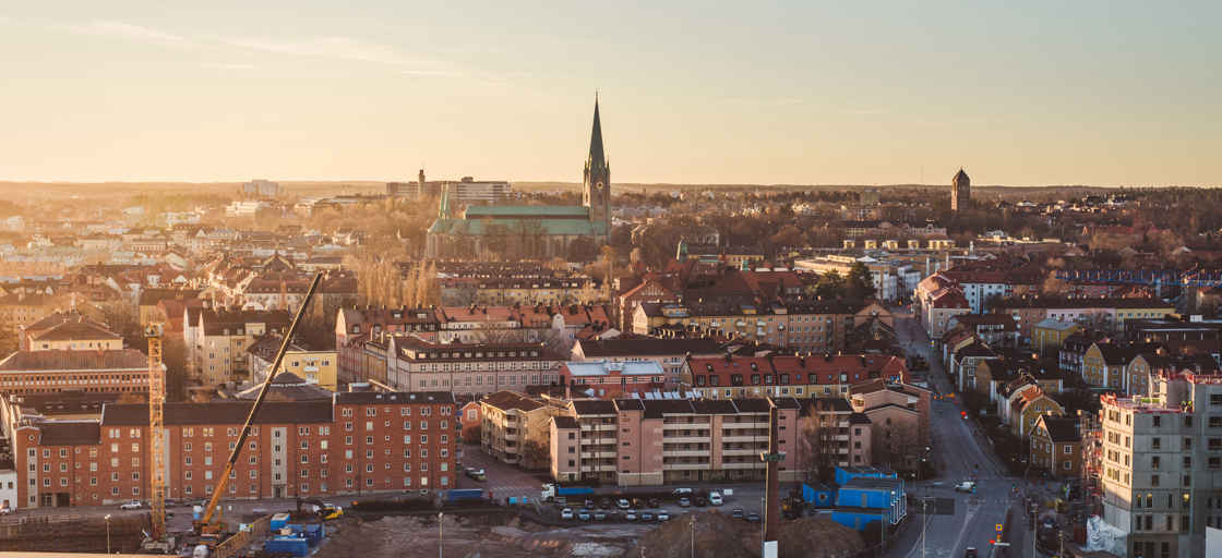Stadsvy från ovan