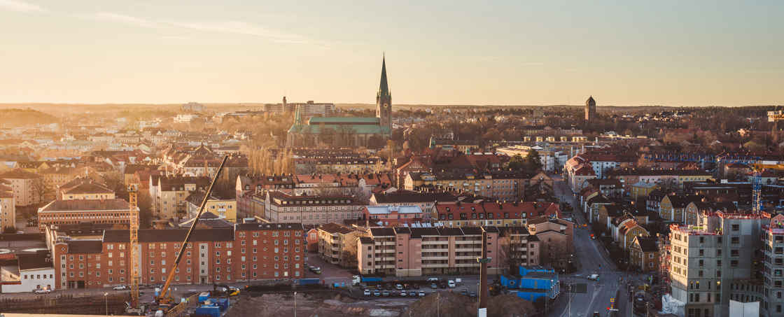 Stadsvy från ovan