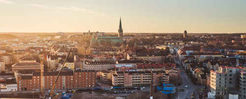 Stadsvy från ovan