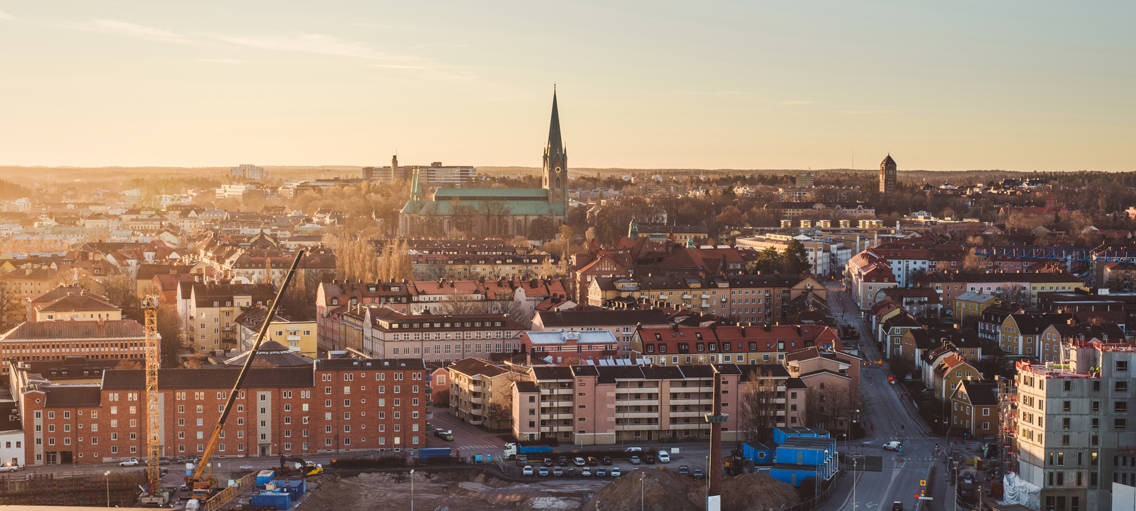 Stadsvy från ovan